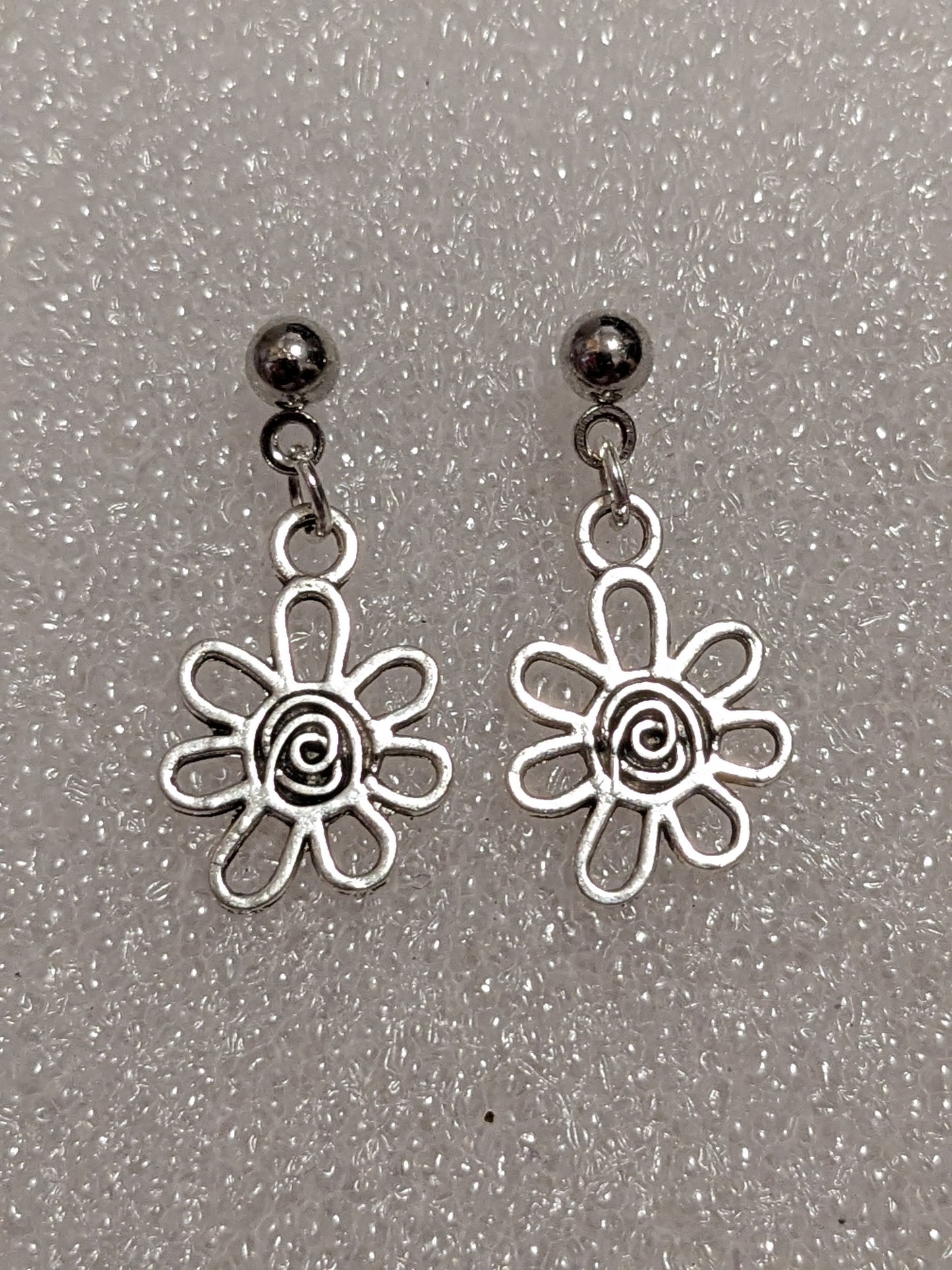 Fun flower earrings