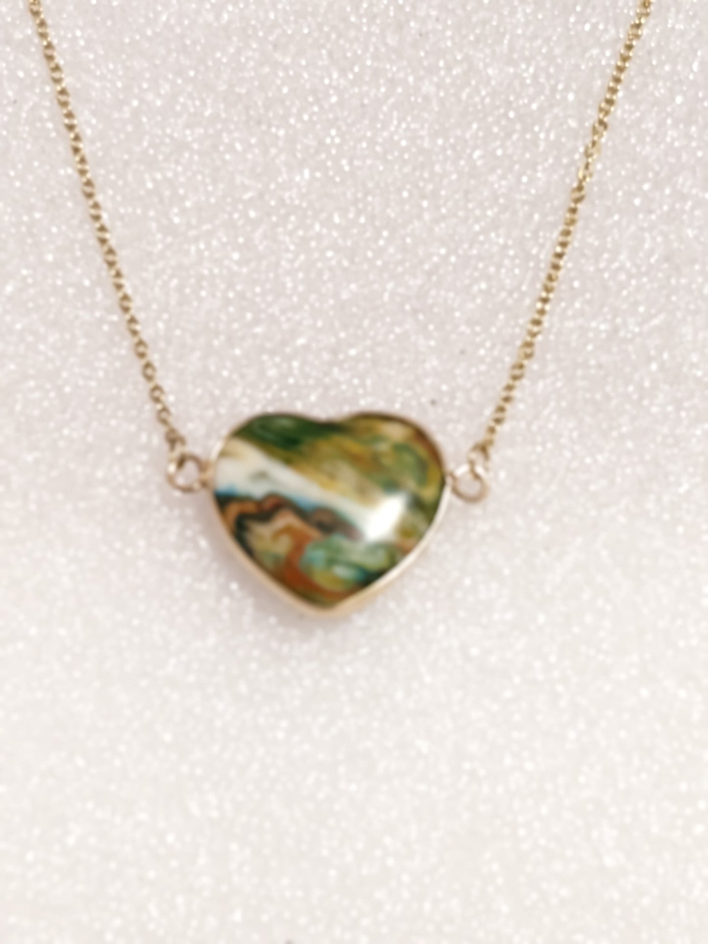 Stunning sea stone necklace