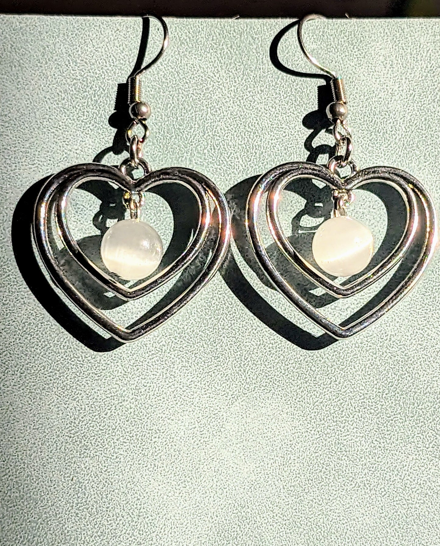 MoonStone earrings.
