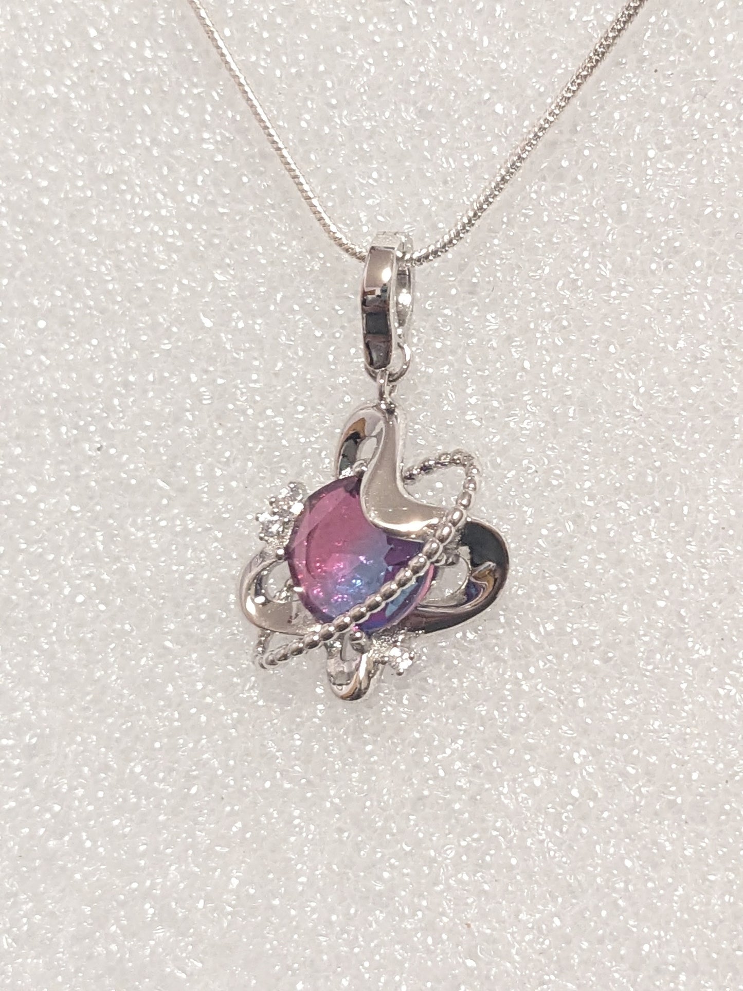 Lovely space necklace
