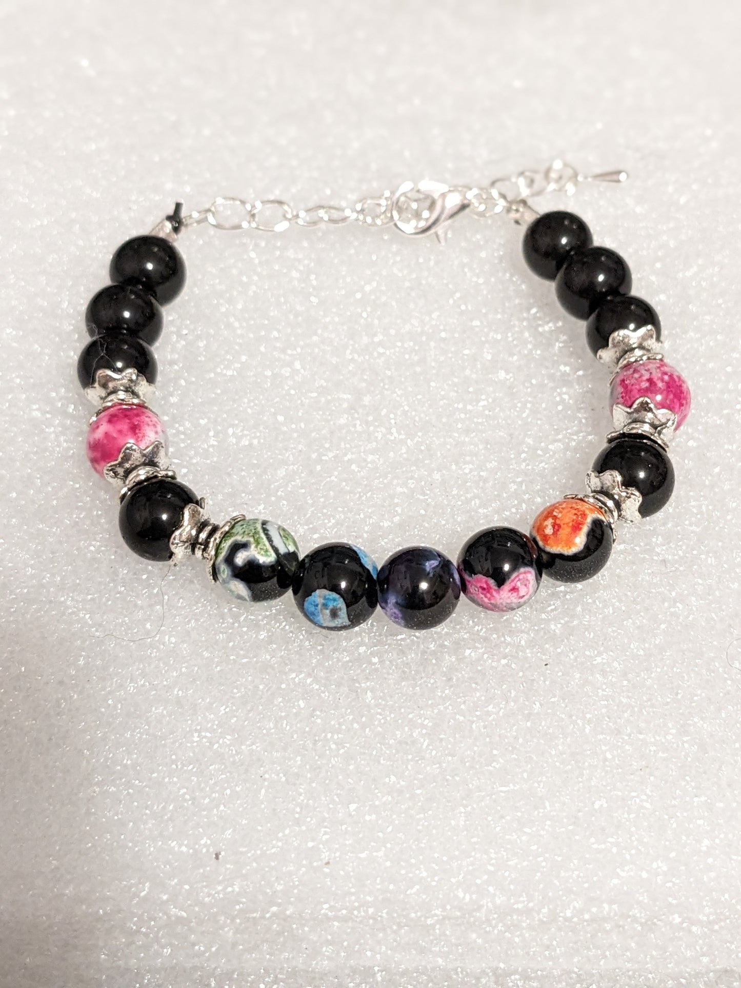 Unique 8mm stone bracelet