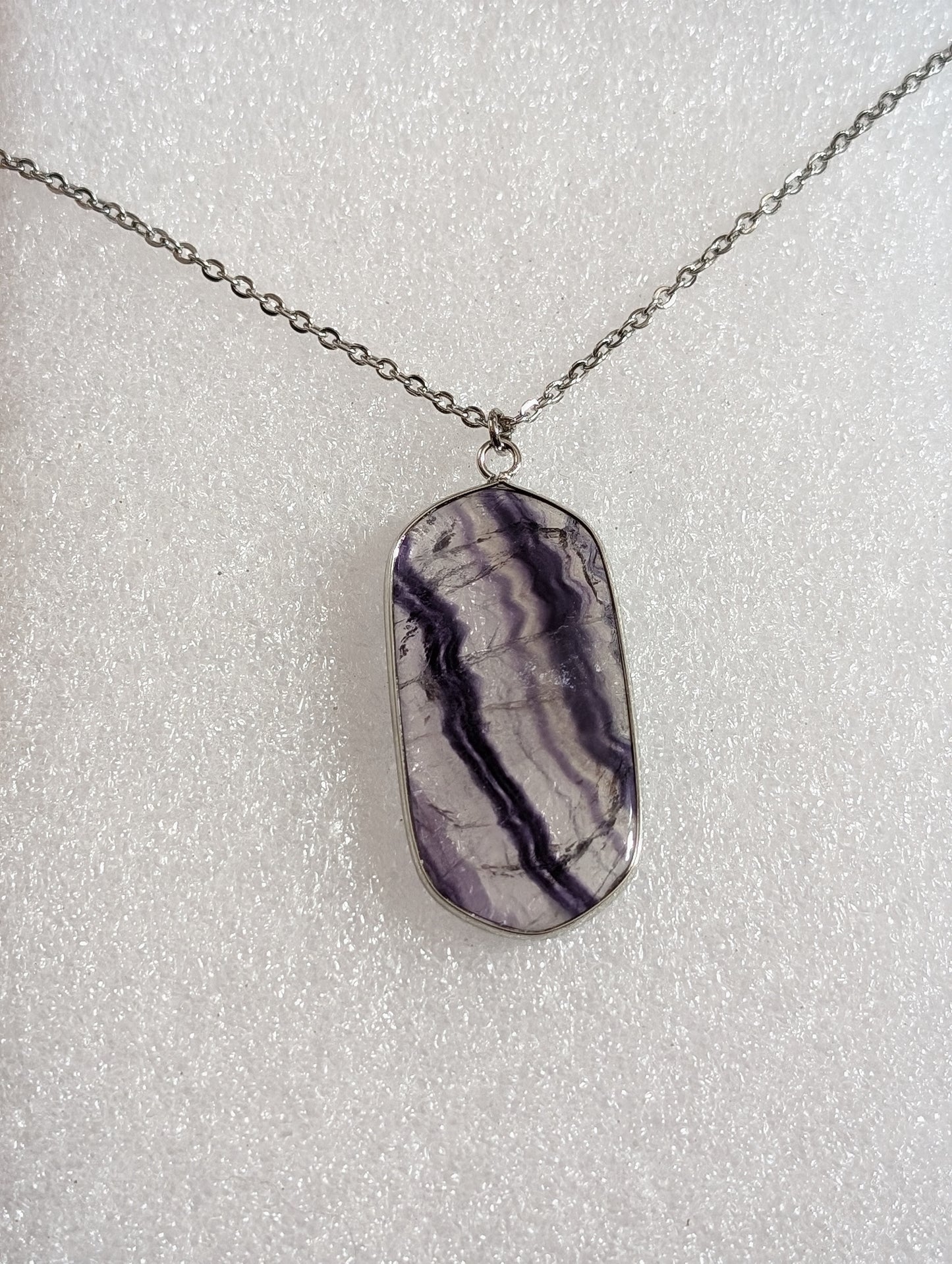 Fluorite pendants