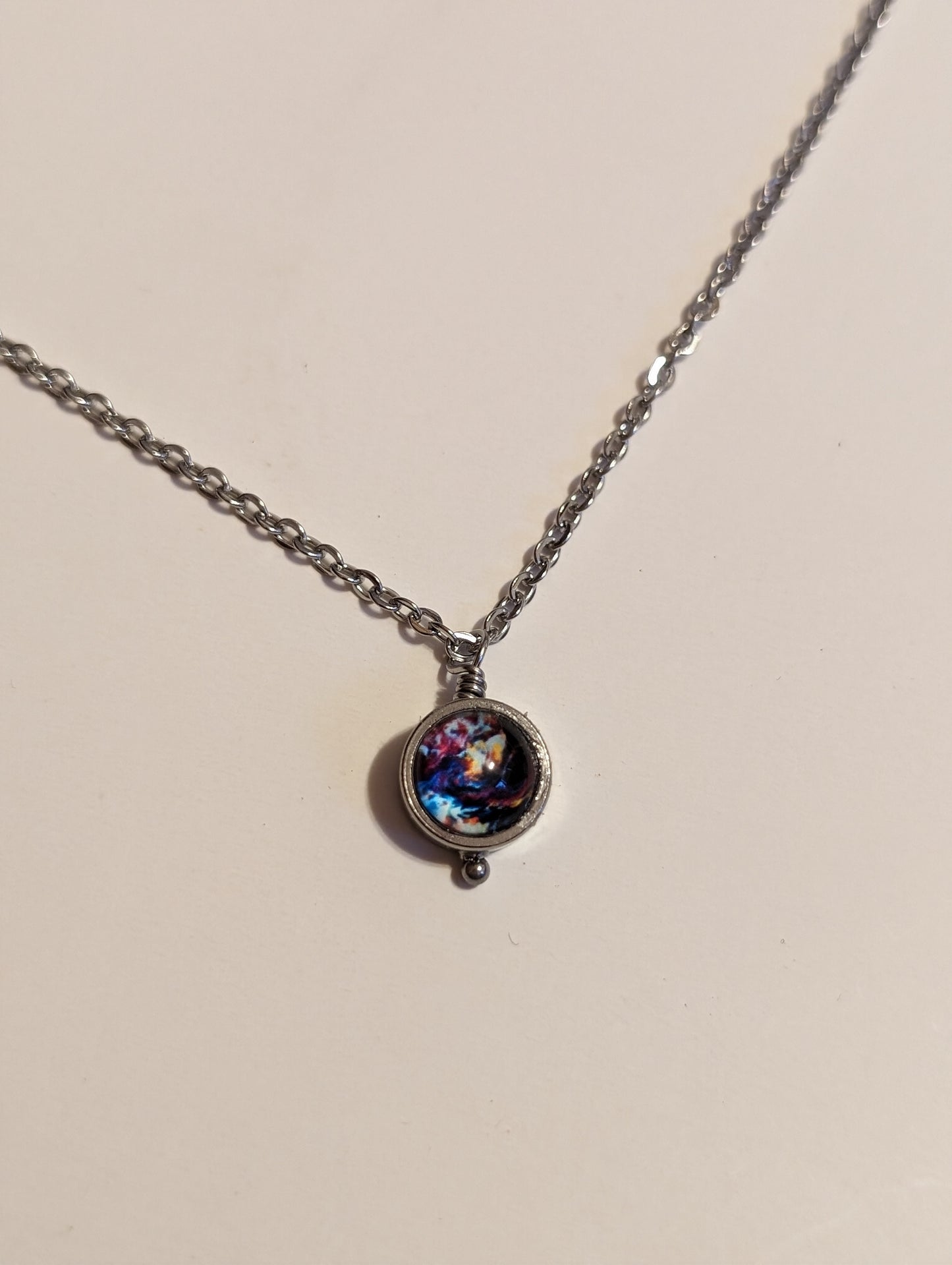 6mm glass cobonch necklaces