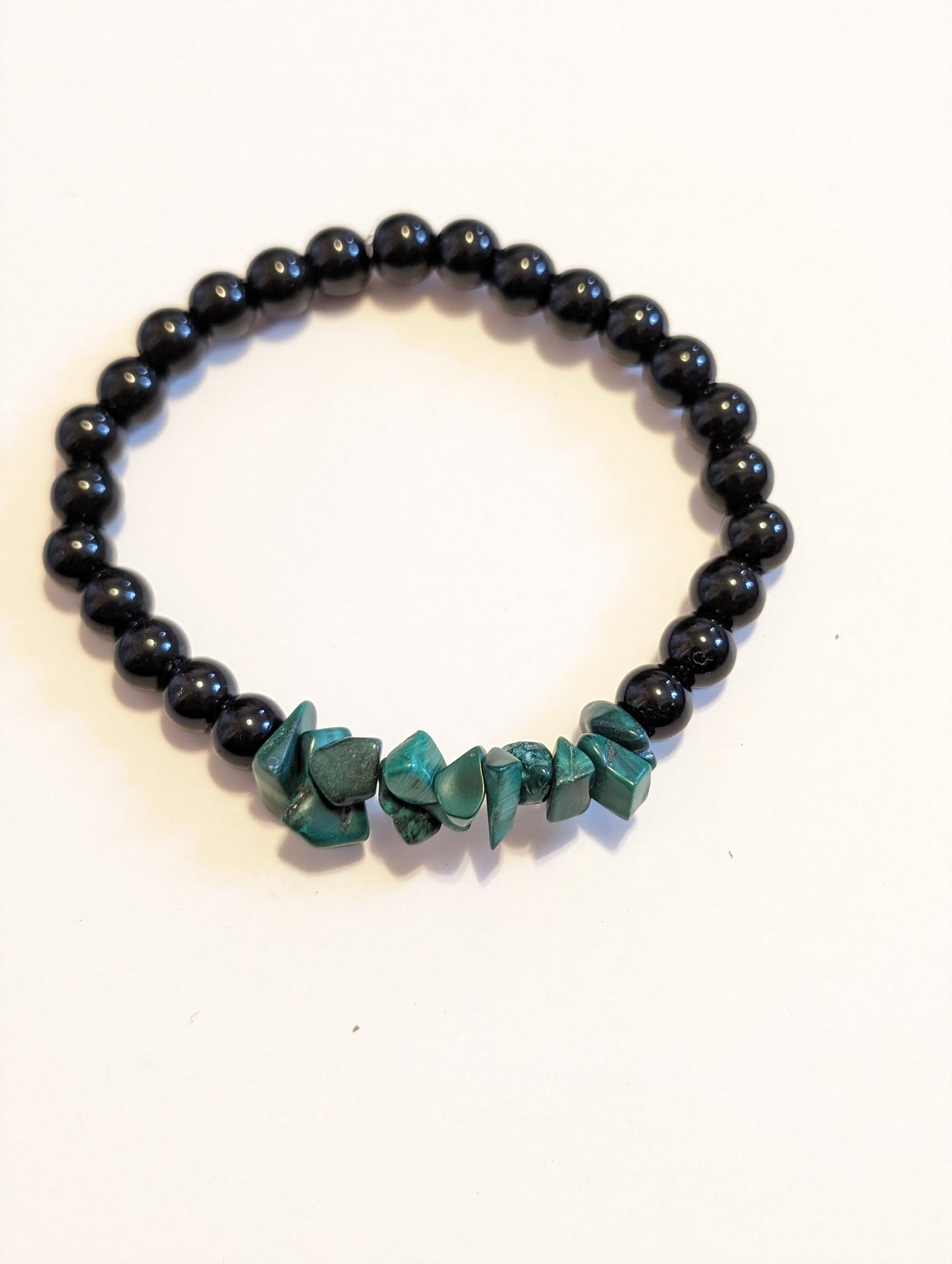 6mm and chip stone bracelet