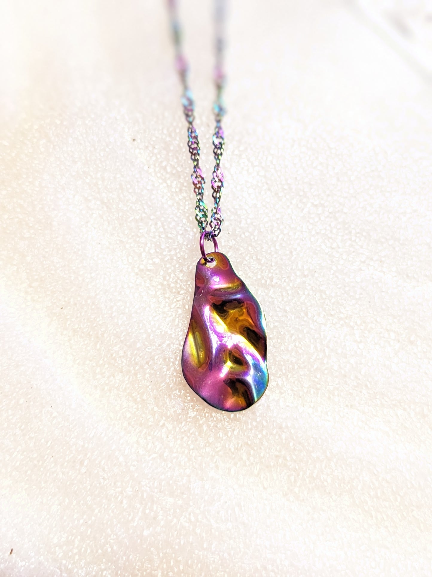 Beautiful rainbow necklace