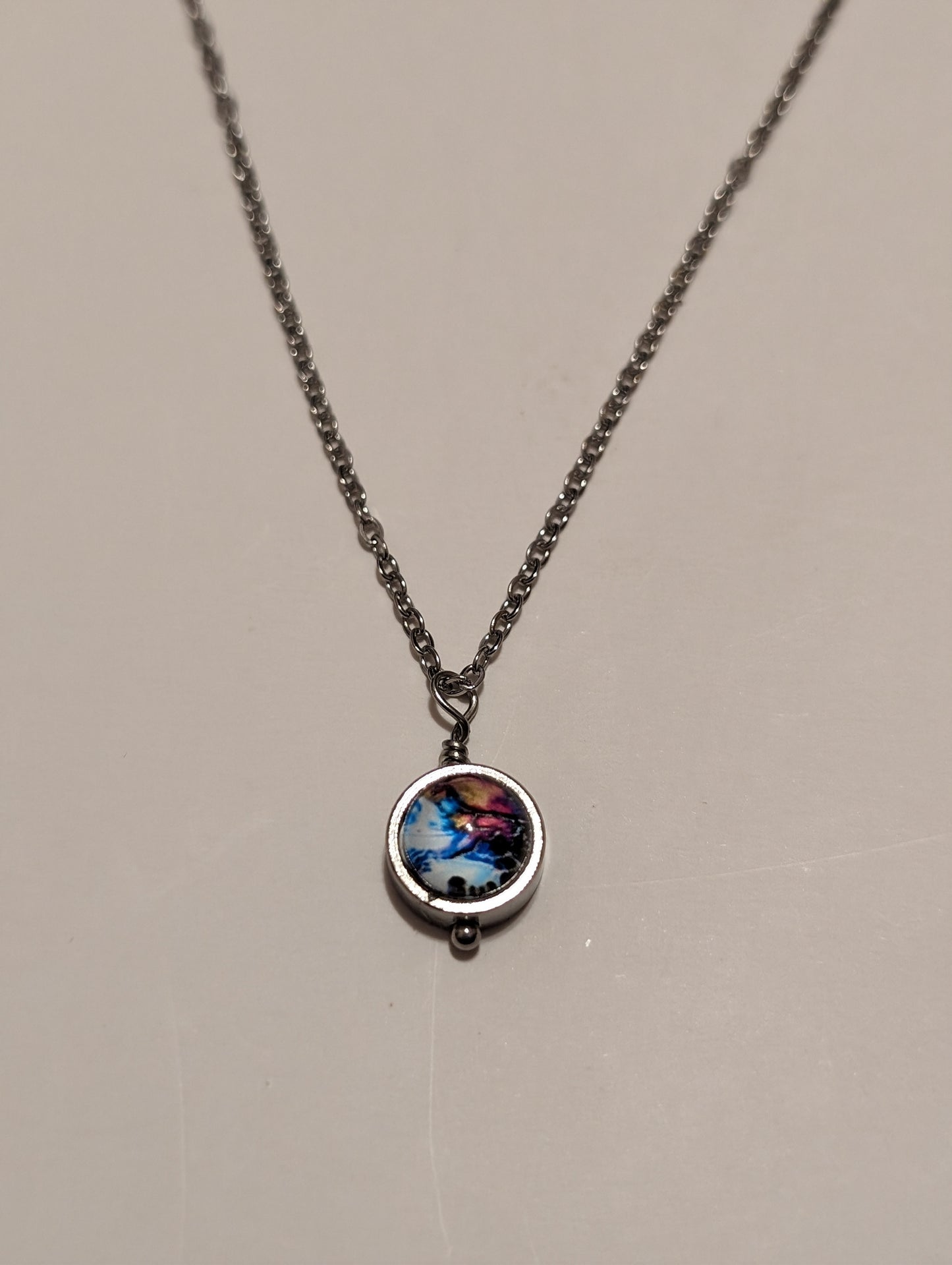 6mm glass cobonch necklaces