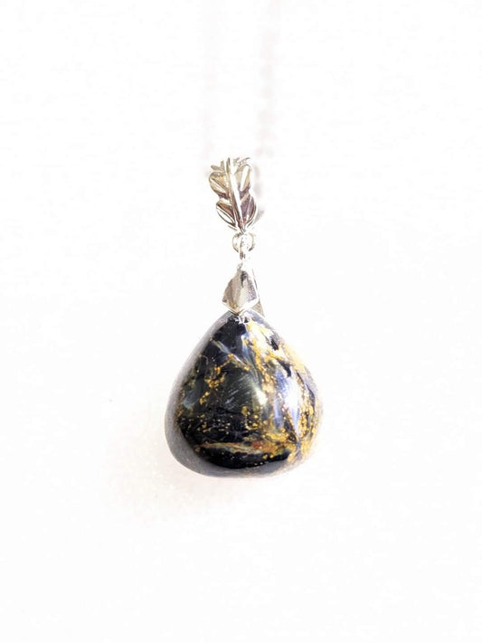 Natural pietersite necklace