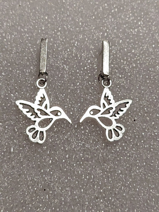 Hummingbird earrings