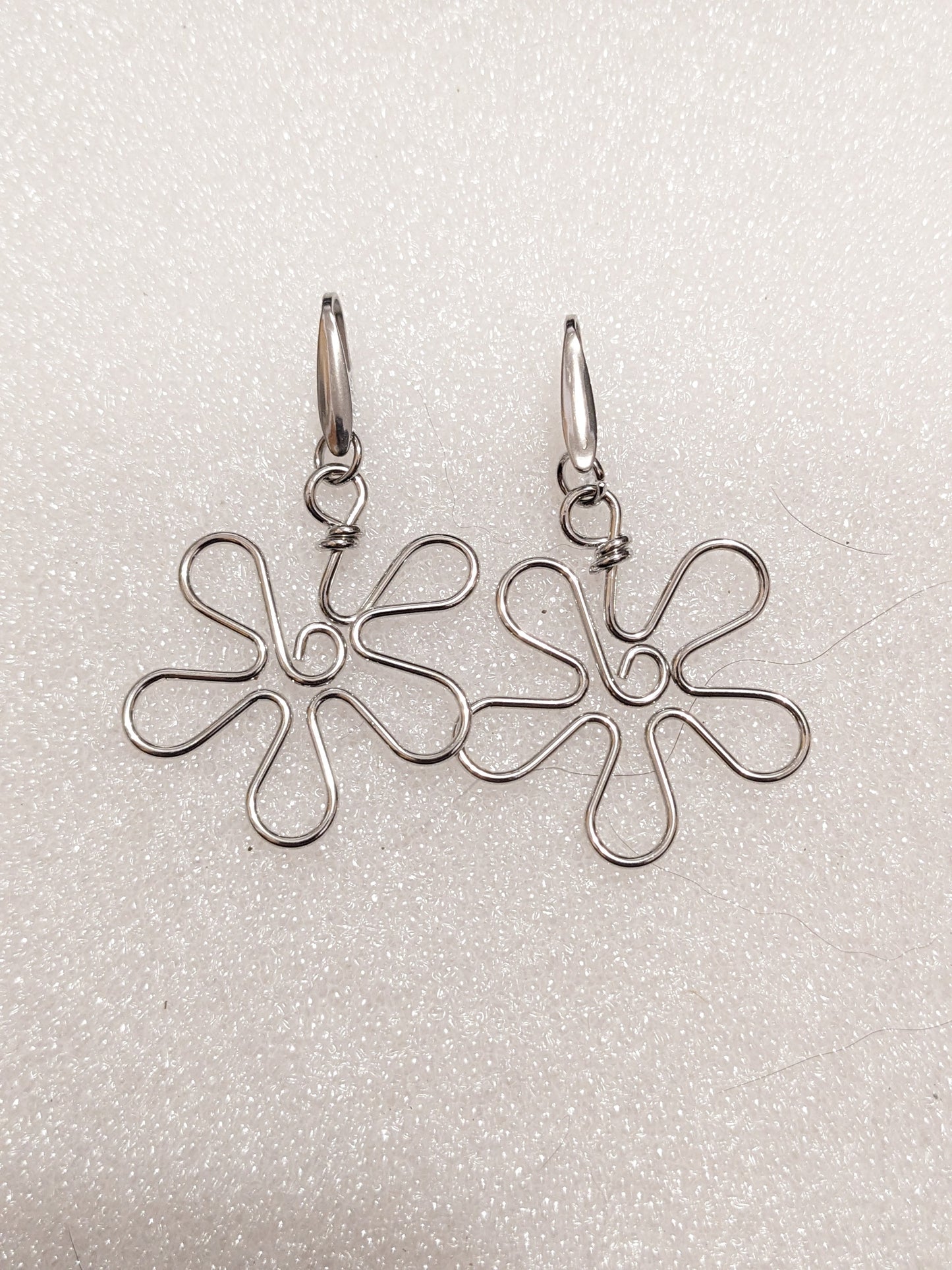 Fun flower earrings