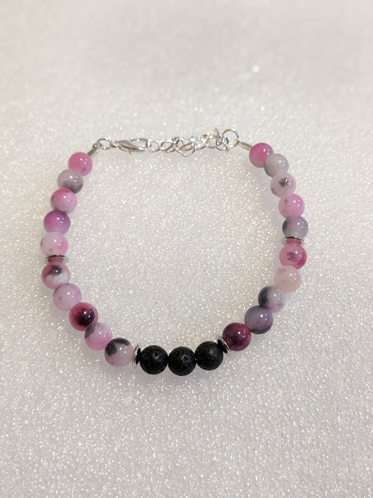 Beautiful handmade stone bracelet
