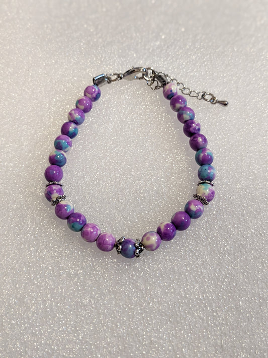 Handmade 6mm stone bracelet