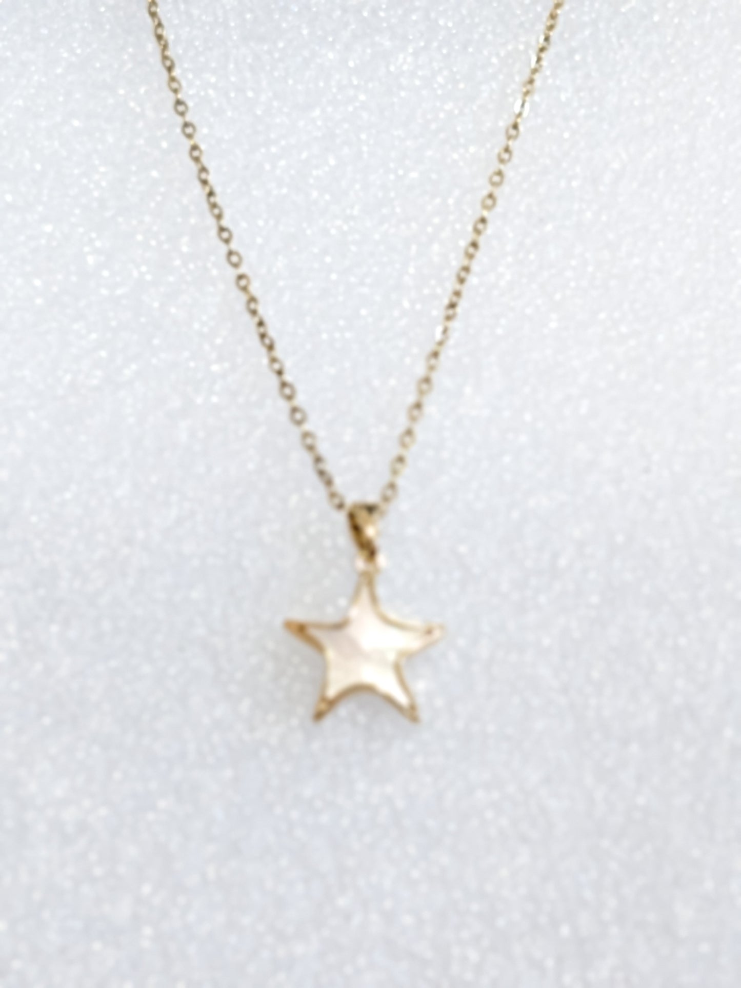 Shell star necklace