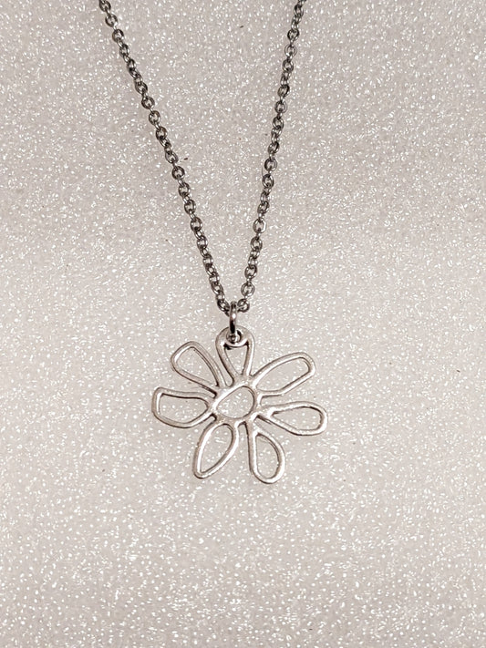 Fun flower necklace