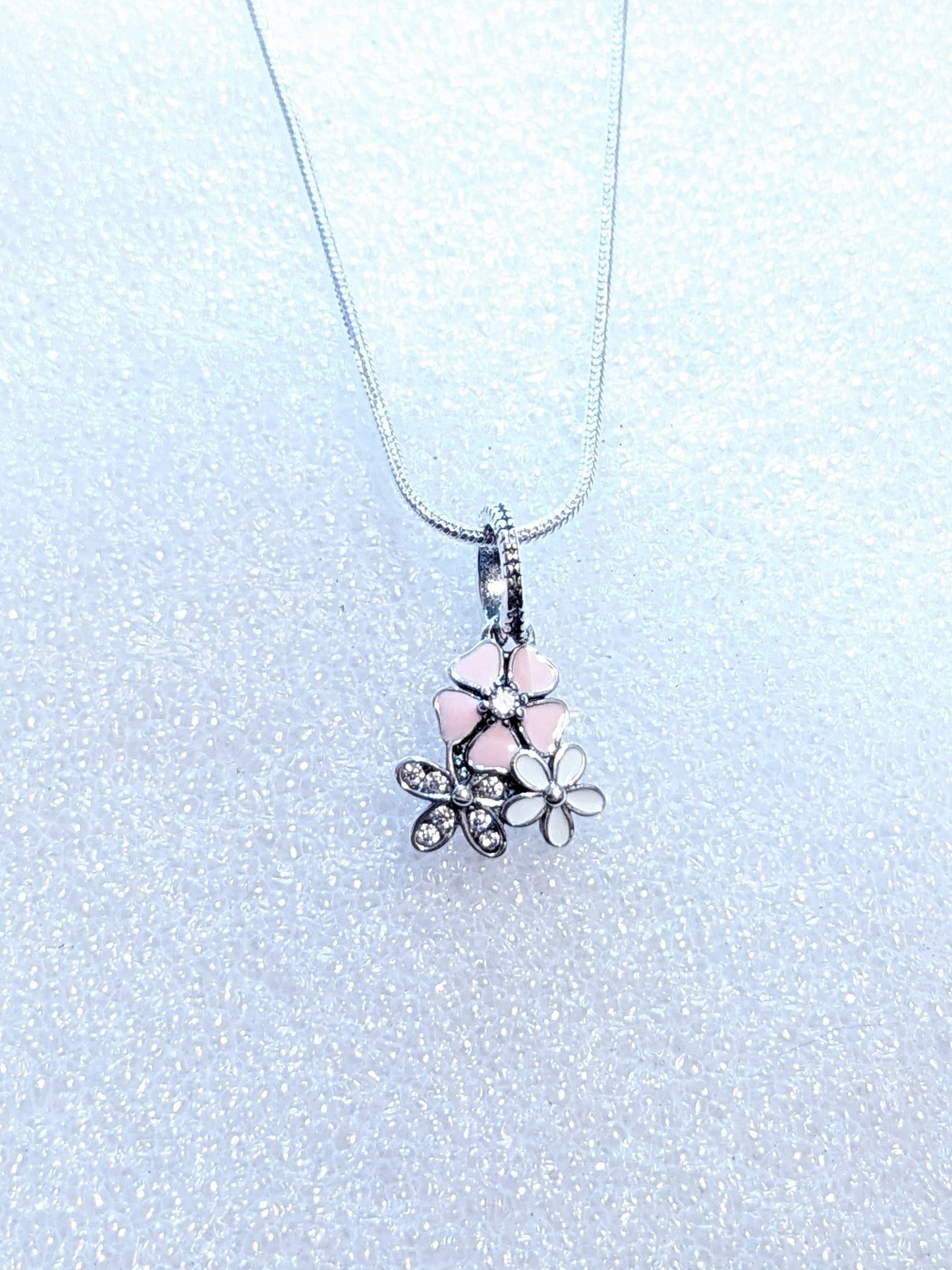 Beautiful flower necklace