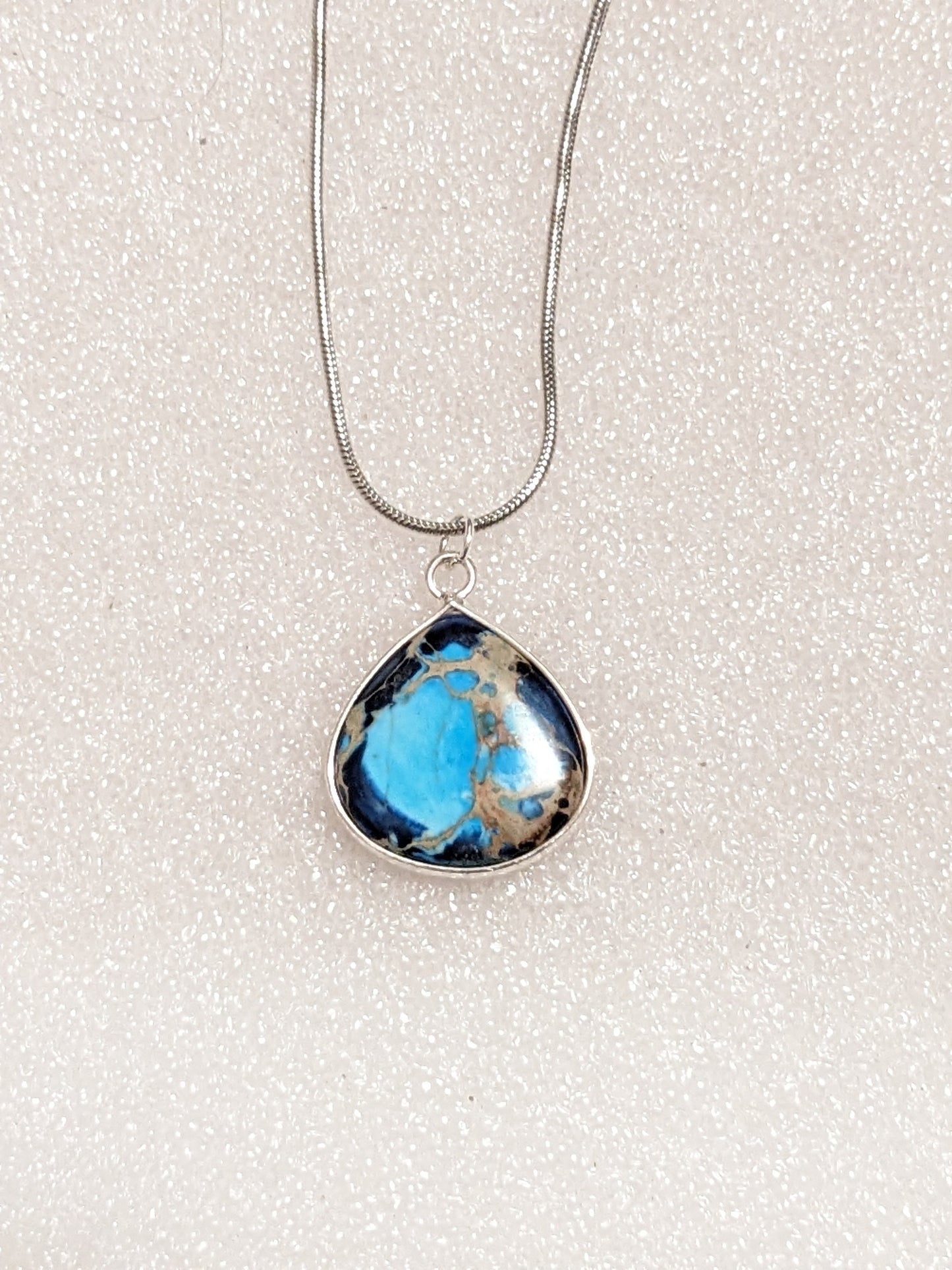 Unique Sea Stone necklace