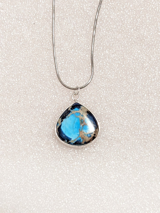 Unique Sea Stone necklace