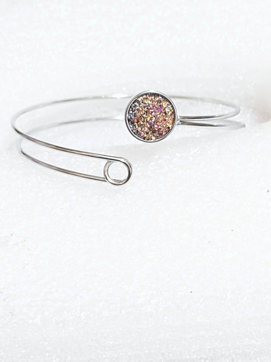 Druzy Bangle 12mm
