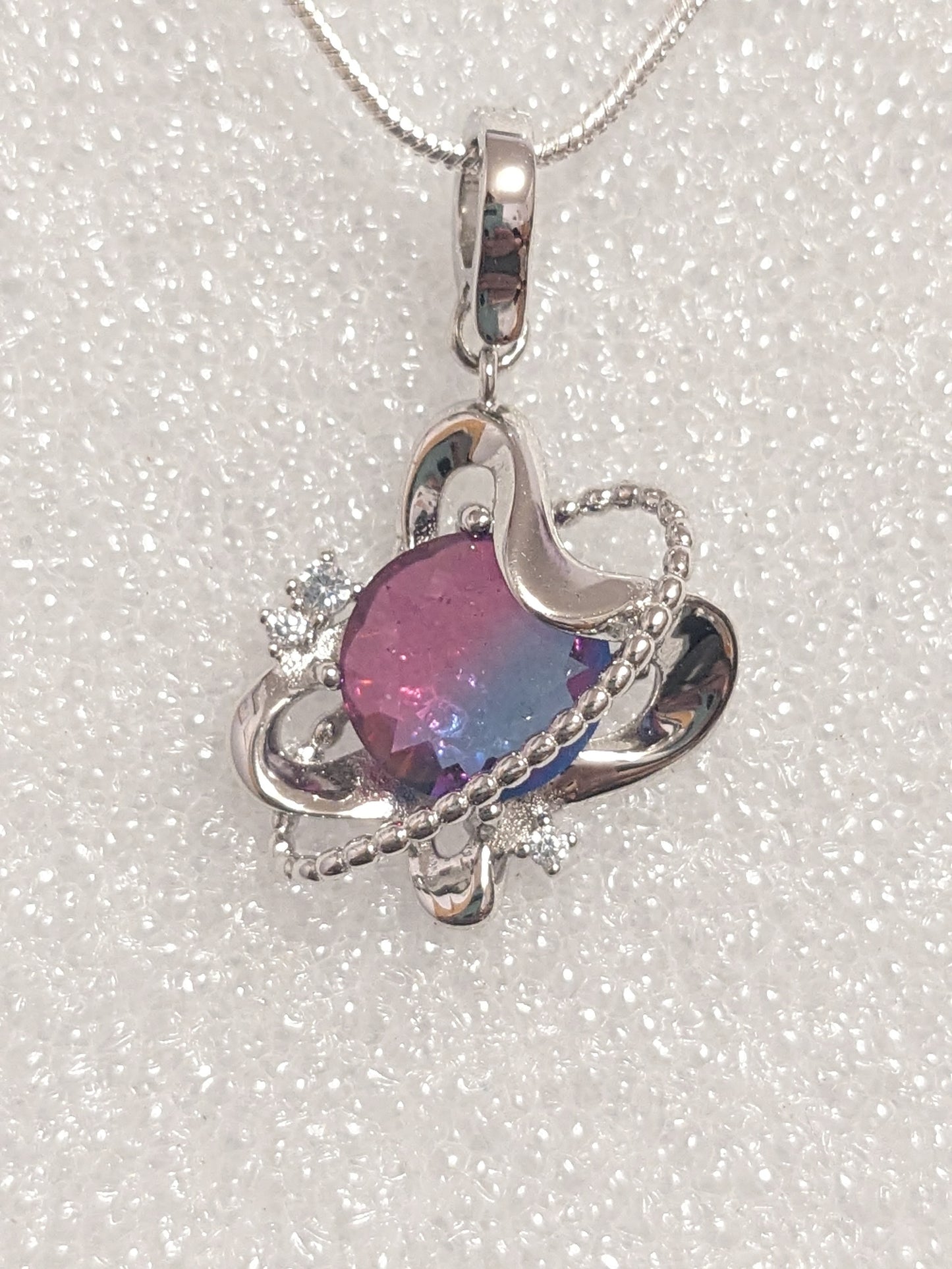 Lovely space necklace