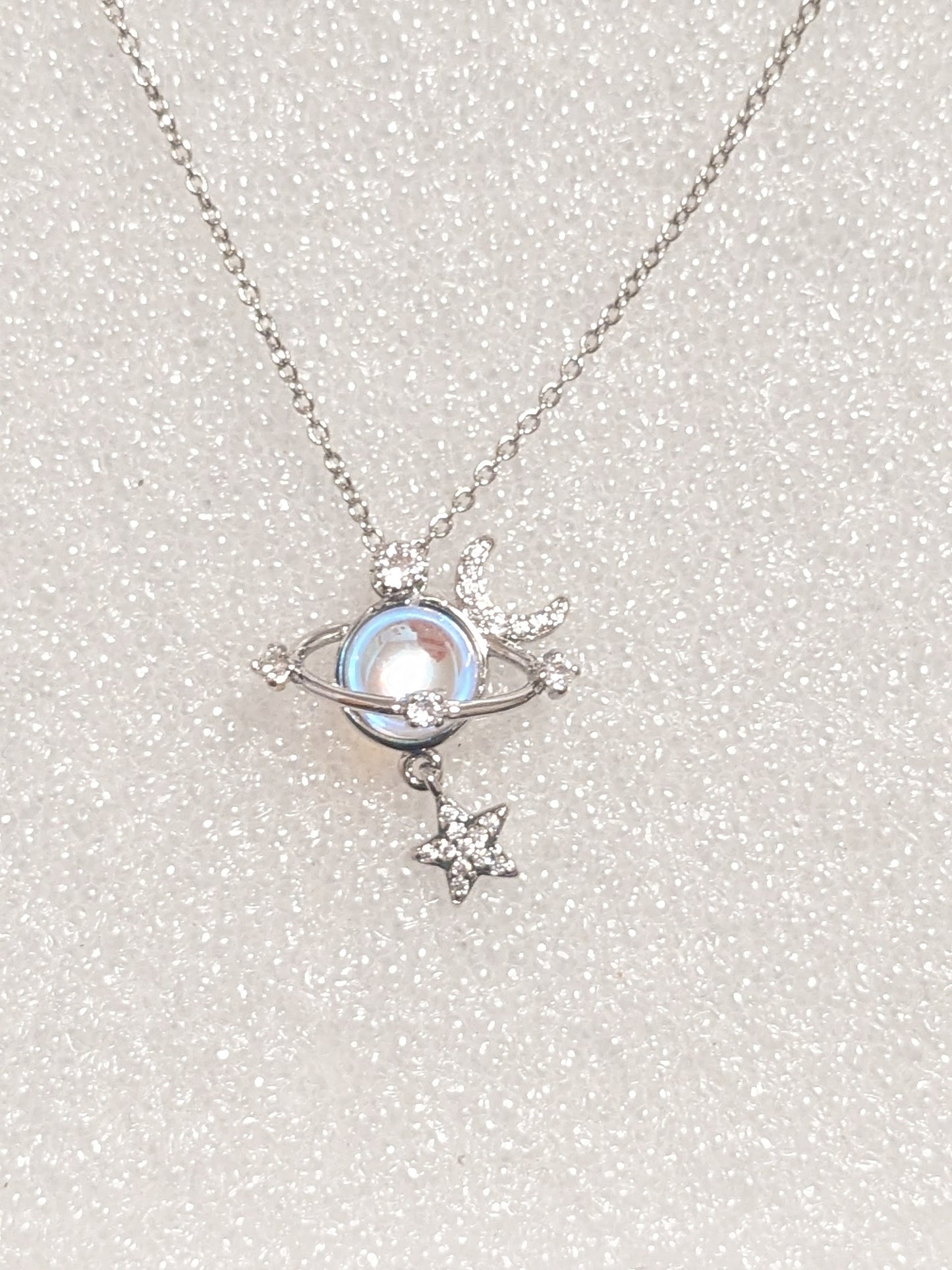 Space lover necklace