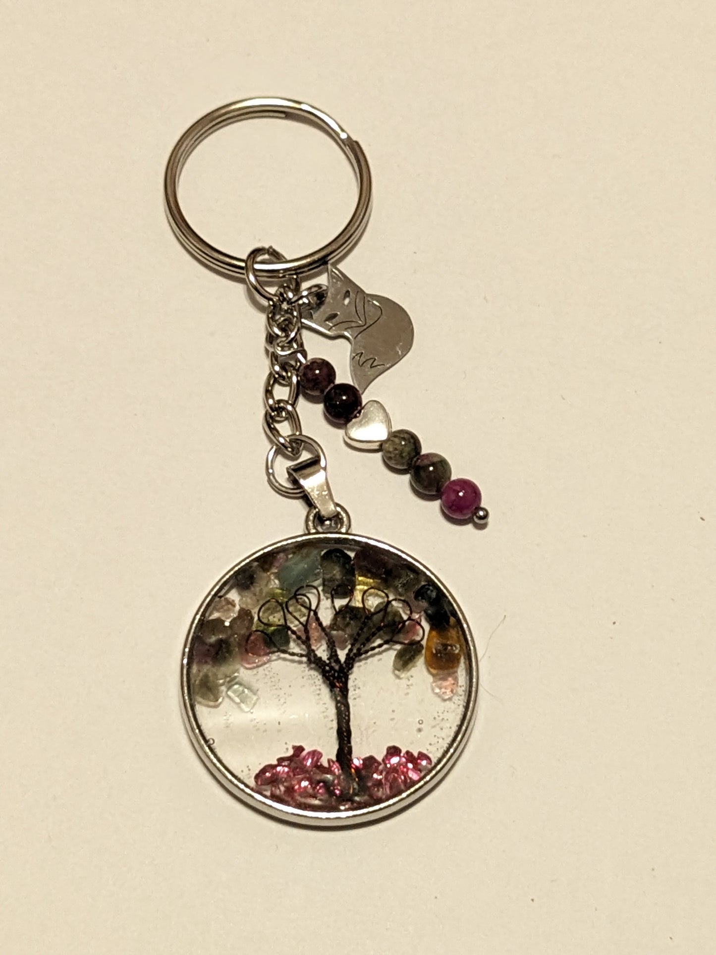 Beautiful tree of life keychain