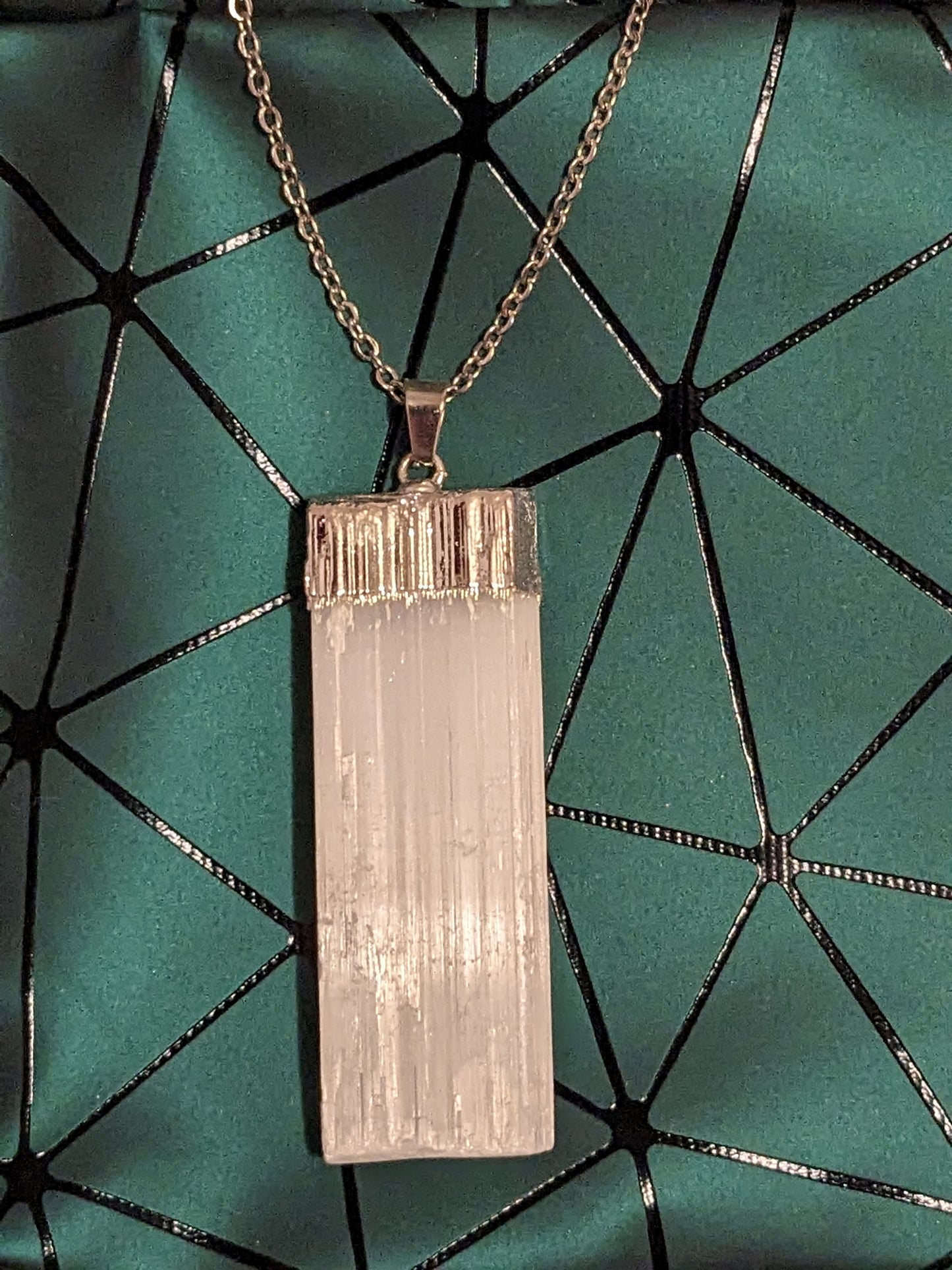 Selenite Necklace