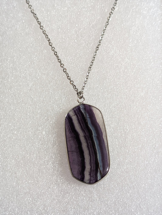 Fluorite pendants