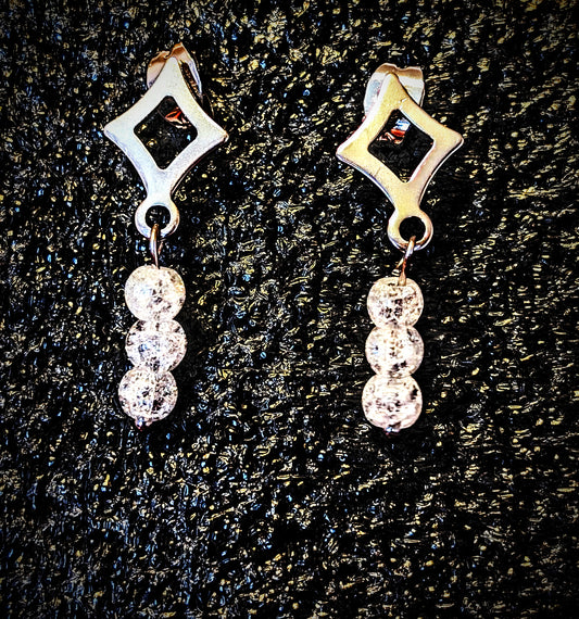 Crystal earrings