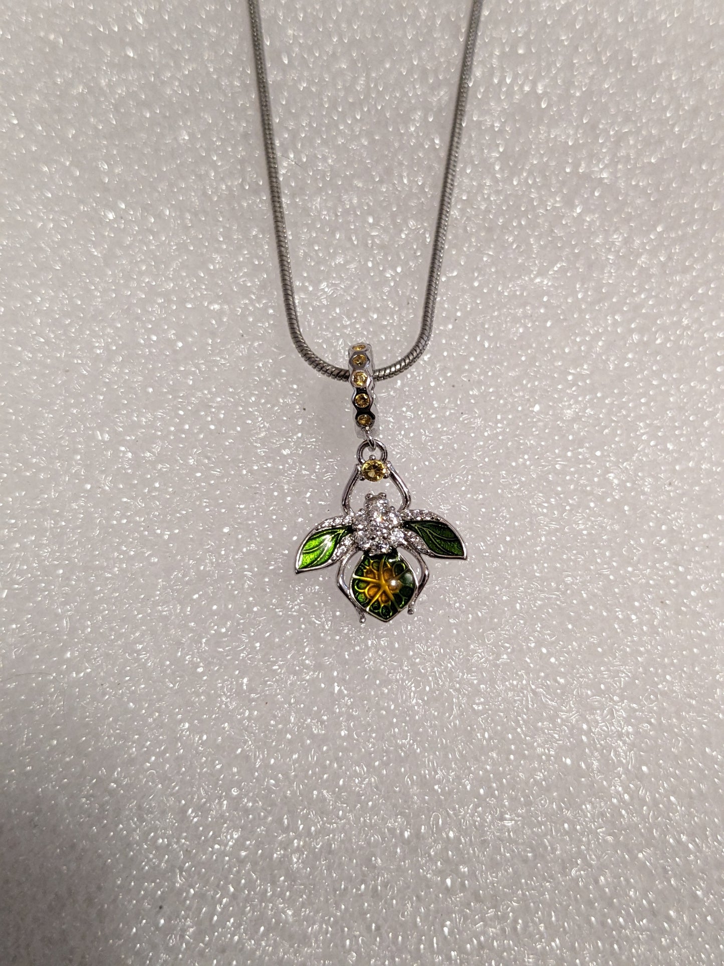 Beautiful insect necklace